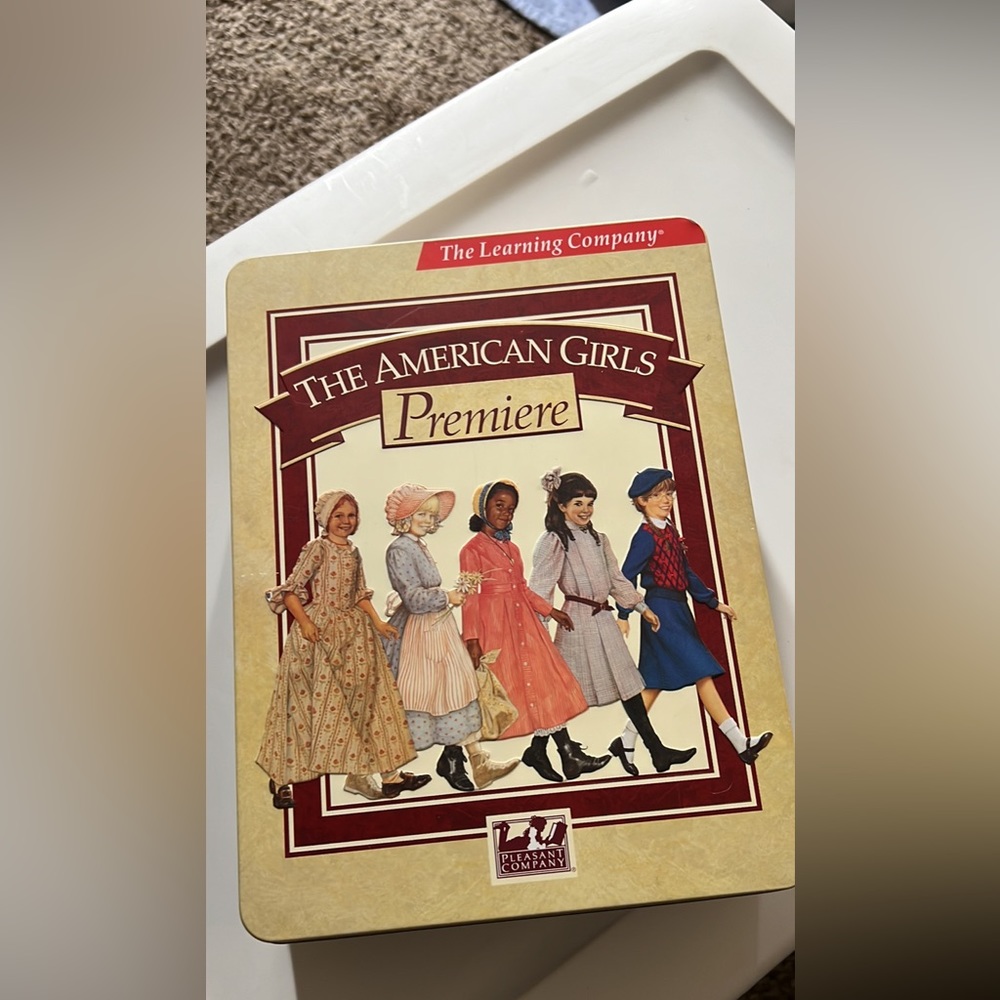 American Girl Doll Tin